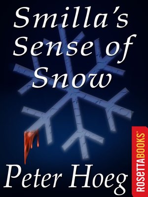 cover image of Smilla's Sense of Snow